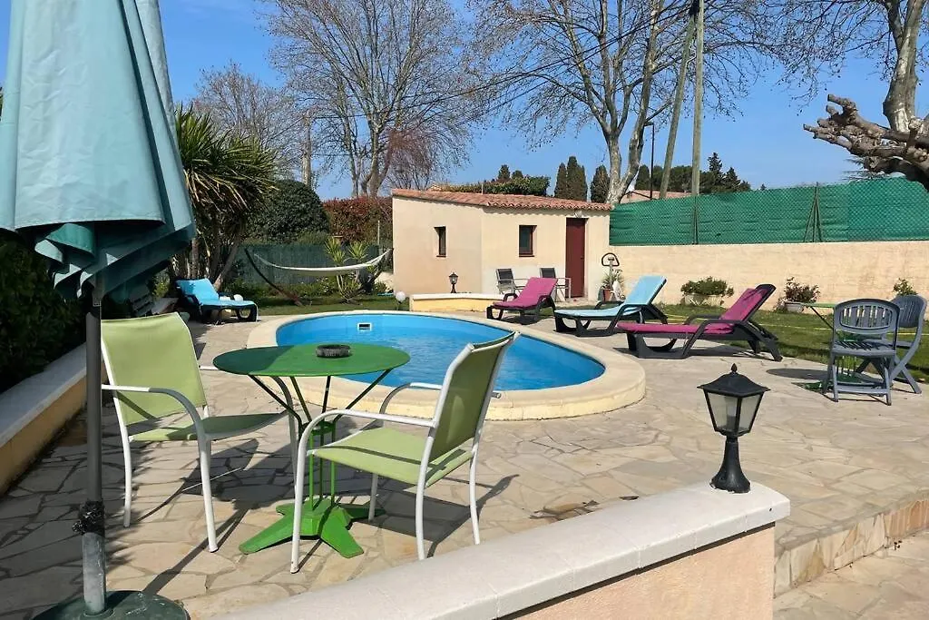 Hébergement de vacances Villa Rez-De-Chaussée privatif - Alpilles - Piscine à Saint-Étienne-du-Grès