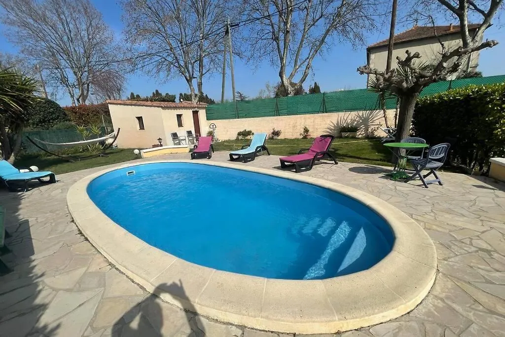 Hébergement de vacances Villa Rez-De-Chaussée privatif - Alpilles - Piscine à Saint-Étienne-du-Grès