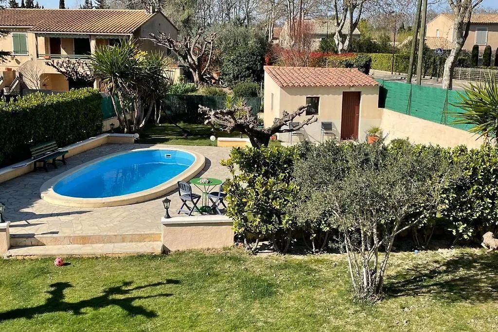 Villa Rez-De-Chaussée privatif - Alpilles - Piscine à Saint-Étienne-du-Grès