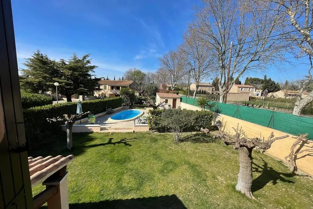 Villa Rez-De-Chaussée privatif - Alpilles - Piscine à Saint-Étienne-du-Grès